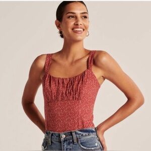#61 Abercrombie & Fitch Ruched Bodysuit